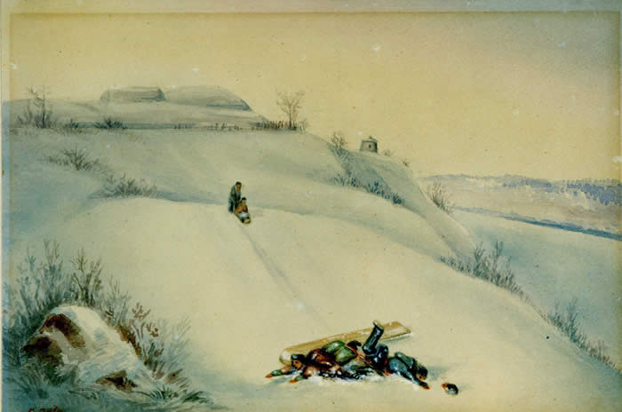 Tobogganing