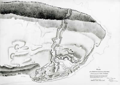 L’enceinte de Québec et les fortifications