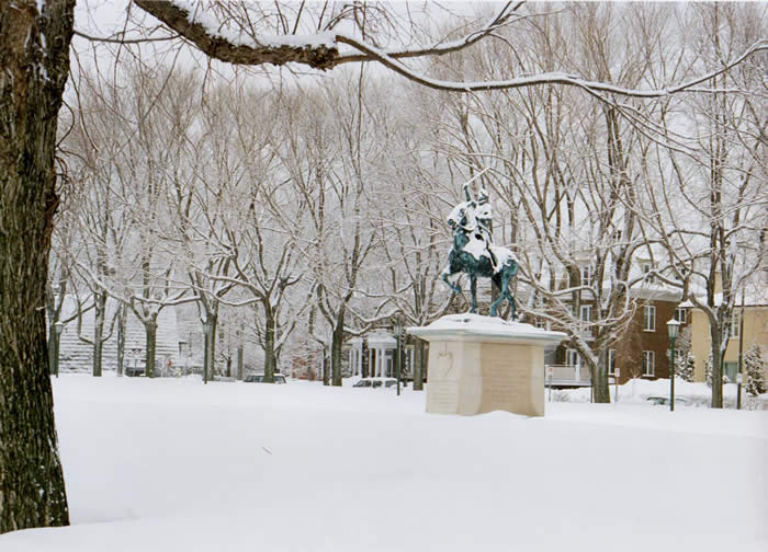 Le monument Jeanne d'Arc